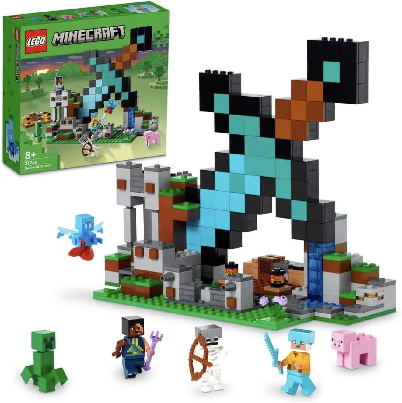 lego 21244 LEGO Minecraft L’avant-poste de l’épée lego