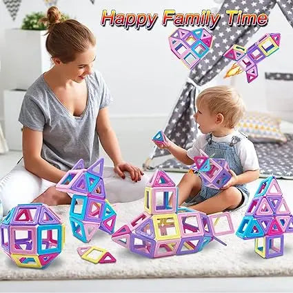 jouet pour enfant 38pcs Jeu Bloc de Construction Magnétique Enfant Cadeaux D'anniversaire de Noël pour 3 4 5 6 ans Filles Garcons amazon