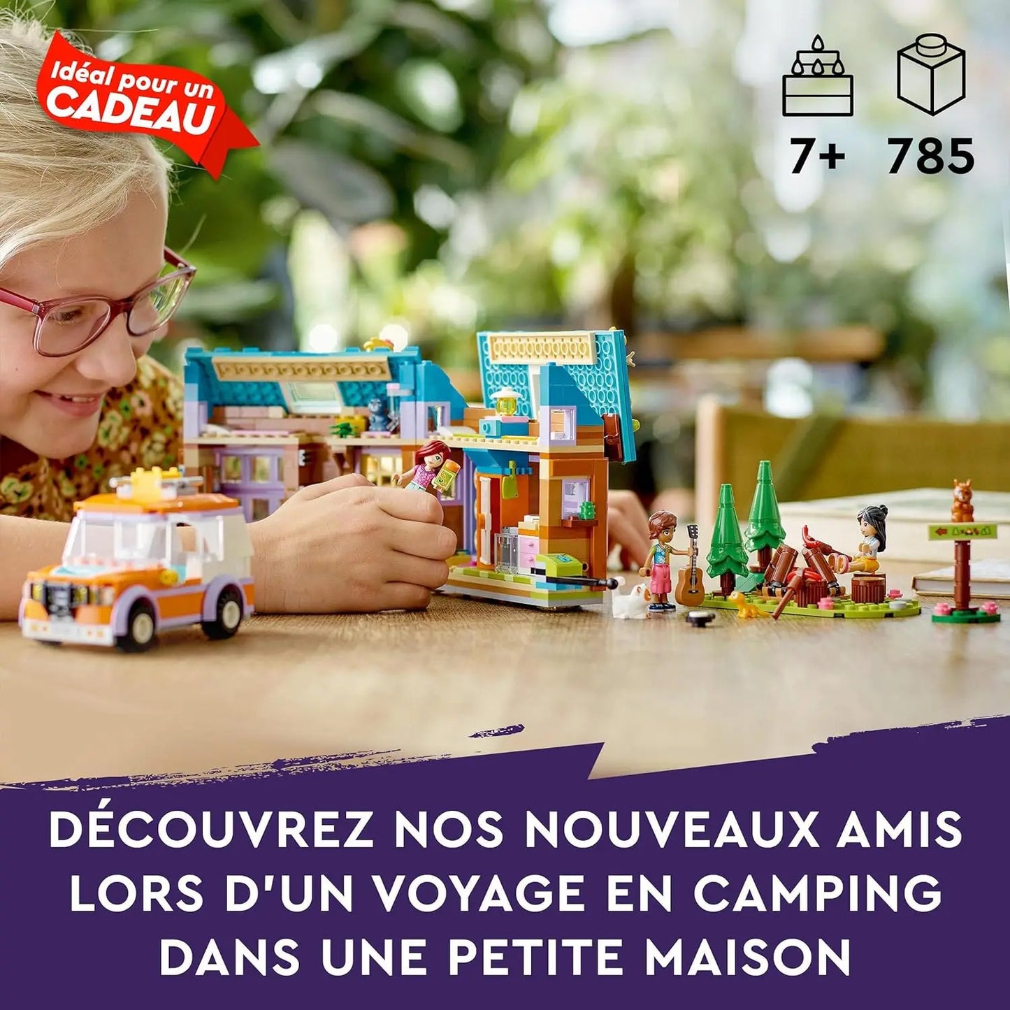 jouet pour enfant 41735 LEGO Friends La mini Maison mobile Bayer Design