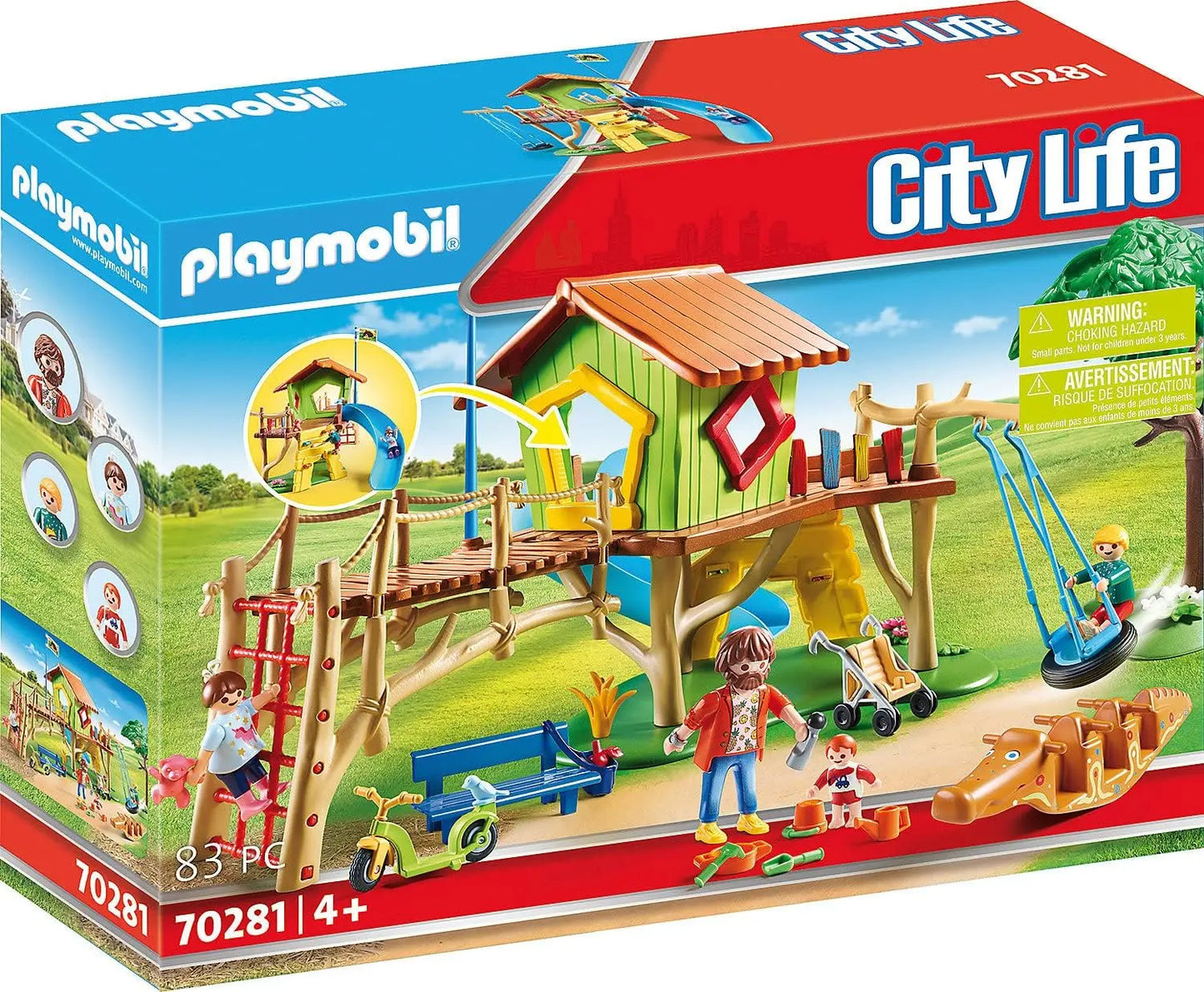 jouet 70281 Playmobil City Life Parc de jeux et enfants playmobil