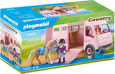 playmobil 71237 Van avec chevaux Playmobil Country playmobil