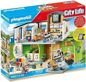 PLAYMOBIL City Life - Ecole aménagée, Jouets de construction 71327