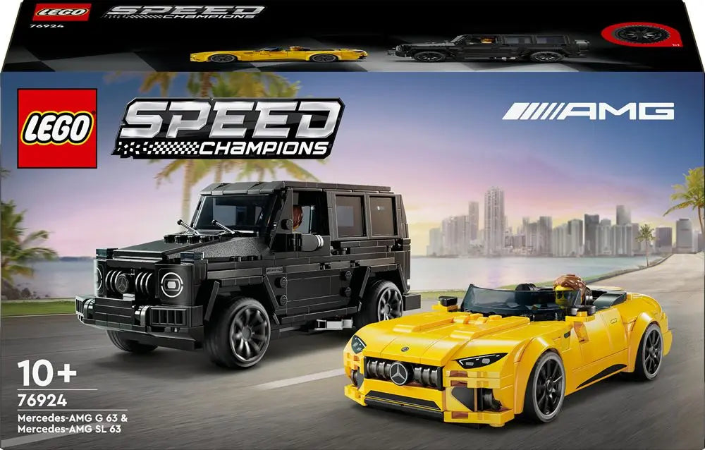jouet 76924 LEGO Speed Champions Mercedes-AMG G 63 et Mercedes-AMG SL 63 lego