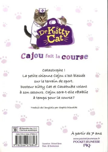 roman 9782266278843 Dr Kitty Cat - Tome 2 Cajou Fait la Course (2) (Hors Collection Sériel) Pocket