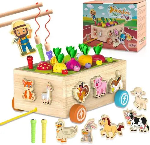 Toyzey Jeux Montessori 1 2 3 4 5 Ans, Jouet Enfant 1-5 Ans Cadeau