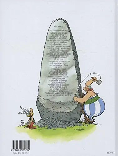 livre Astérix Tome 33 - Album Le ciel lui tombe sur la tête Albert René