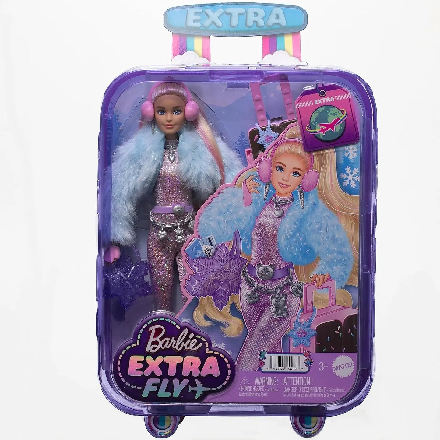 jouet pour filles Barbie Poupée Extra Neige Mattel Games