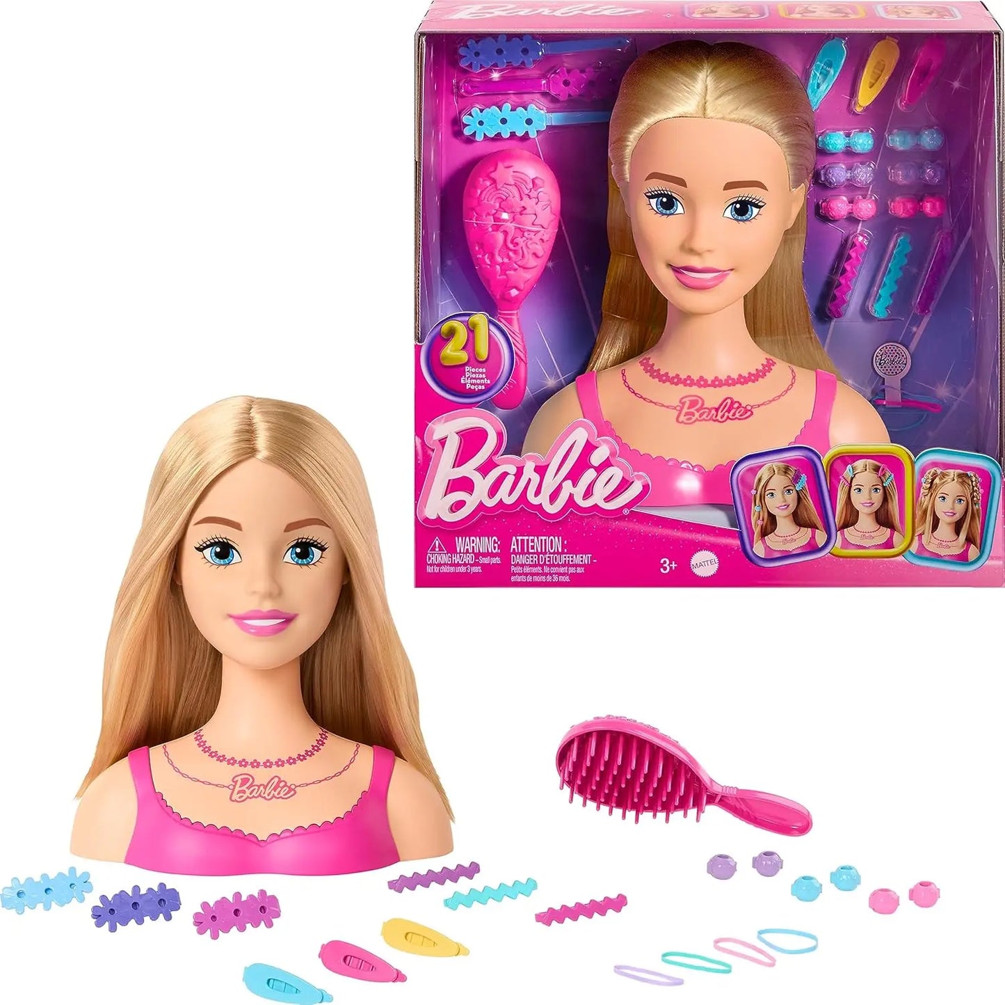 jouet Barbie - Tête à Coiffer Barbie