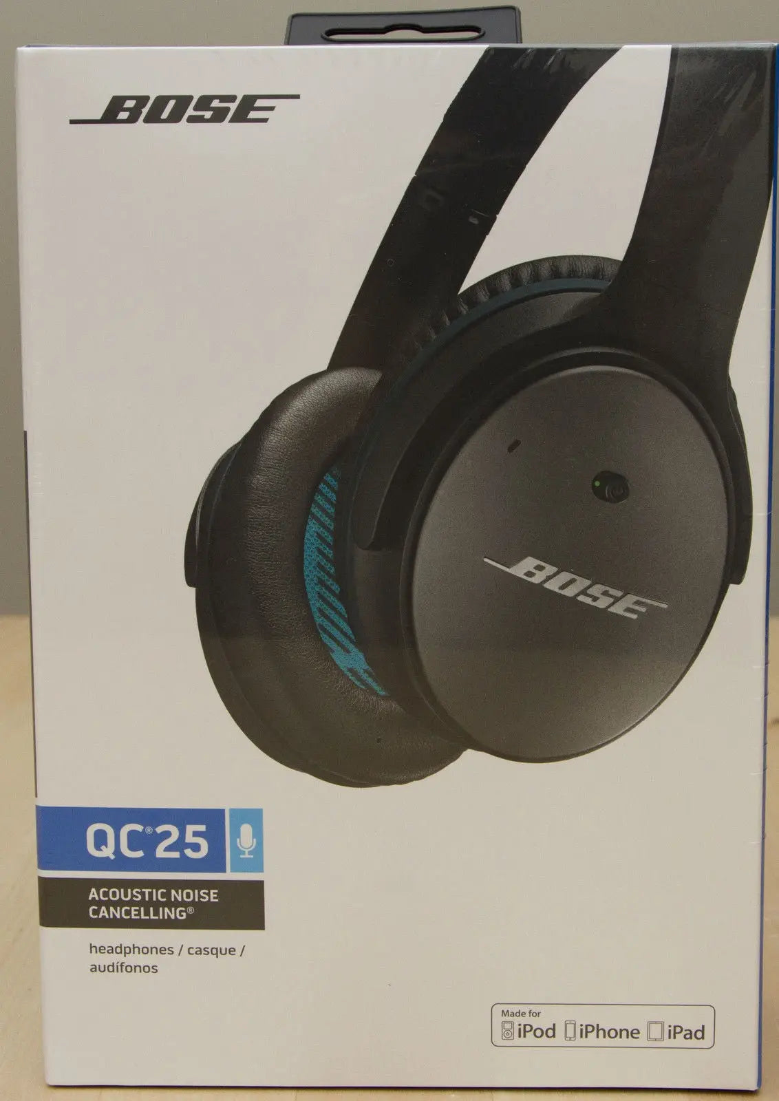Bose Casque audio nomade QuietComfort qc25 Noir pour APPLE Bose audio