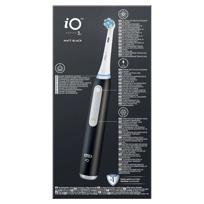 Hygiène personnelle Brosse À Dents Electrique Noire Séries 3s iO avec Chargeur ORAL-B " 8006540730898 Oral-B