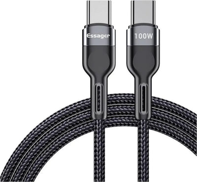 USB Type C Câble de charge rapide Essager Star 100W USB-C PD 5A 6975253971602 Essager