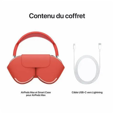 Headphones Casque Apple AirPods Max à réduction de bruit active Rose sony