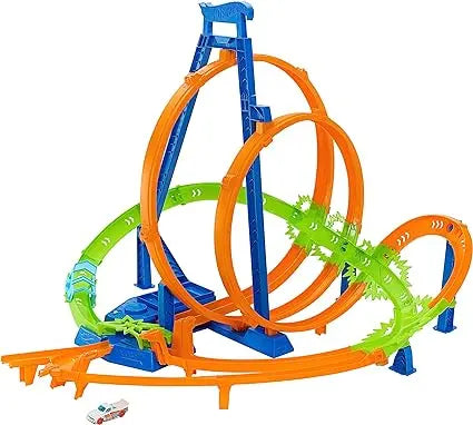 jouet Coffret Looping Multi Crash Hot Wheels Hot Wheels