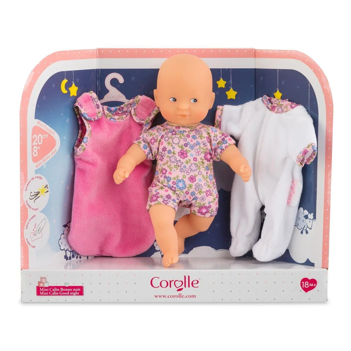 jouet Coffret Poupon Corolle Bébé Calin Dodo Carolle