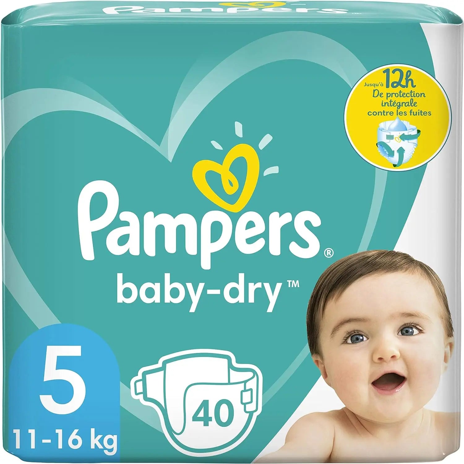 Couches Pampers Baby-Dry Taille - TECIN HOLDING – TECIN HOLDING