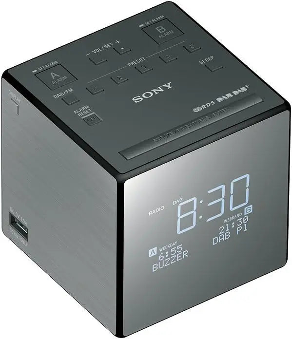Sony XDR-C1DBP Radio/Radio-réveil Compatible Radio AM/FM et Radio