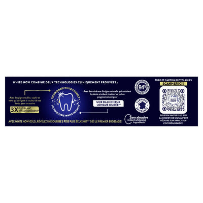 Dentifrice Dentifrice Extra Brillance White Now Gold SIGNAL 8720181327155 Signal