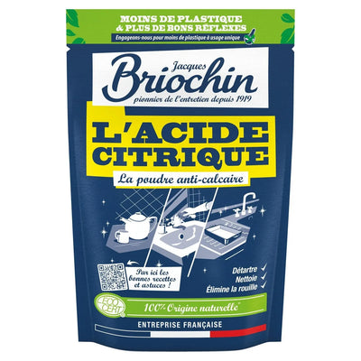 Produits d'entretien Détachant Ecocert BRIOCHIN L'acide citrique - Le pouvoir détartrant de 10 citrons TECIN HOLDING
