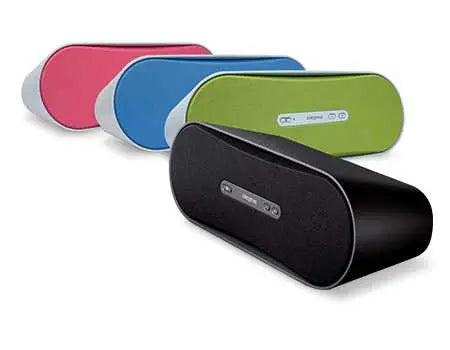 Enceinte bluetooth stereo d100 creative bleu Canon