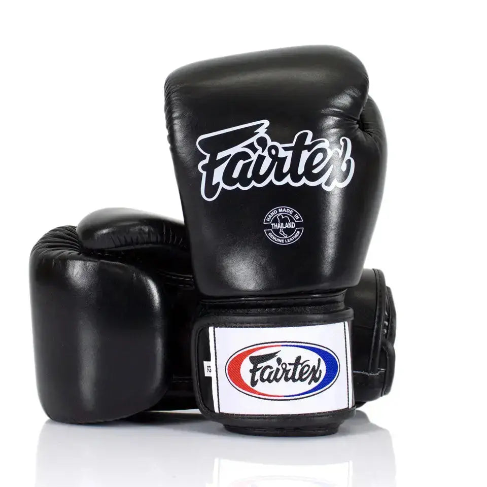 3235 Fairtex Universal Boxing Gloves Black Fairtex