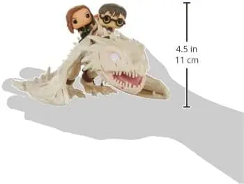 Figurines jouets Funko Pop 93 Dragon Gringotts Harry Potter Hermione Ron POP