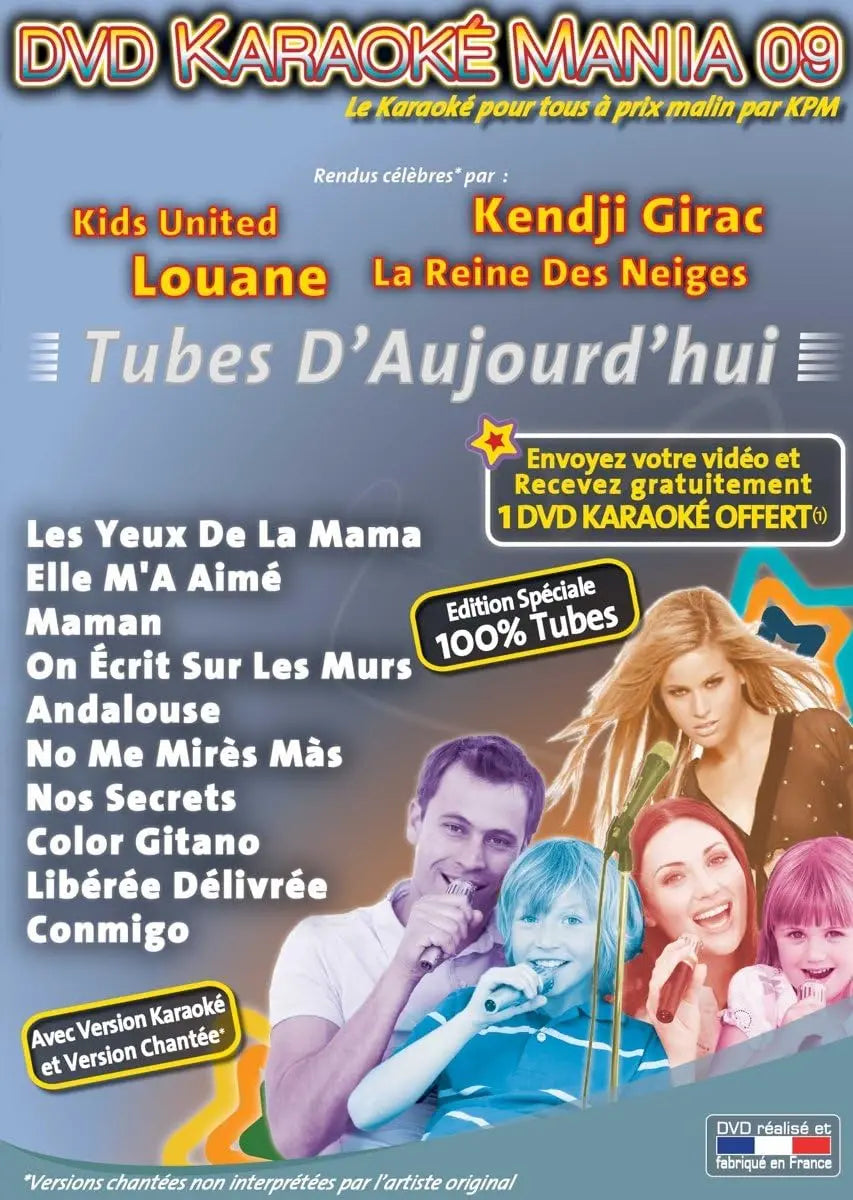 Software Karaoké Mania Volume 9 Tubes d'aujourd'hui DVD DVD