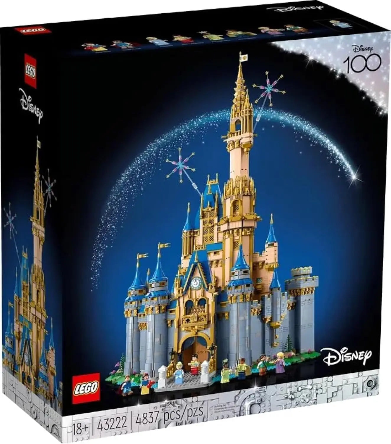 jouet LEGO 43222 Le château Disney lego