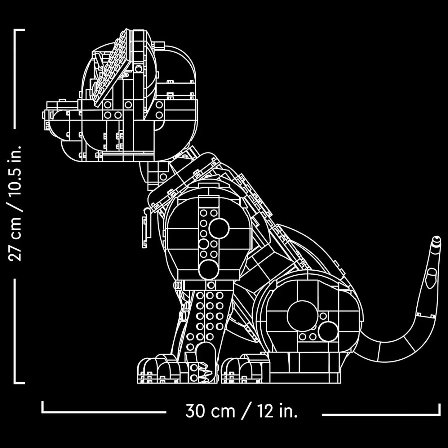 jouet lego LEGO 43269 Disney Le Chiot des 101 Dalmatiens - Set de Construction Personnalisable pour Adulte - Figurine à Transformer 5702017813967 LEGO