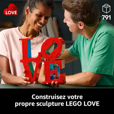 jouet LEGO Art 31214 : Love (Robert Indiana) 5702017814698 lego