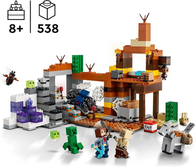 jouet LEGO 21263 Minecraft La Mine des Badlands - Jouet Inspiré du Jeu Vidéo lego