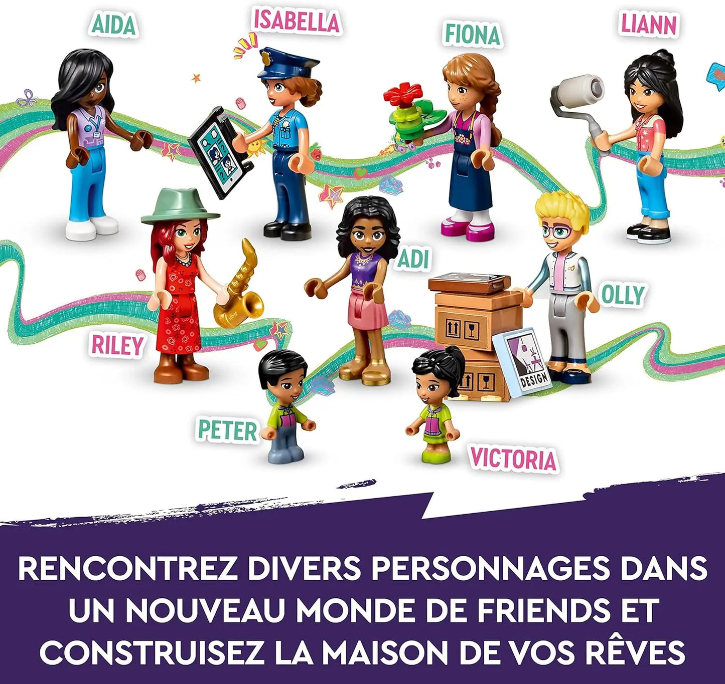 lego LEGO Les appartements de Friends lego