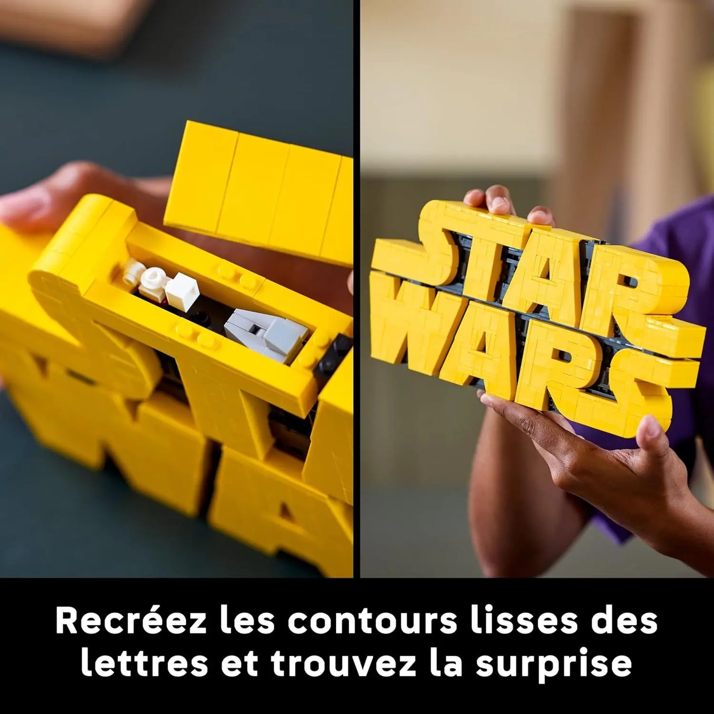 jouet lego LEGO Star Wars 75407 Logo De Star Wars en Briques lego