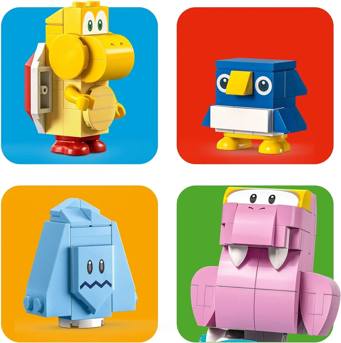 jouet LEGO Super Mario 71417 Ensemble d’Extension L'Aventure dans la Neige de Morsinet, Jouet pour Enfants à Combiner avec Pack de Démarrage, et Figurines Congélo lego