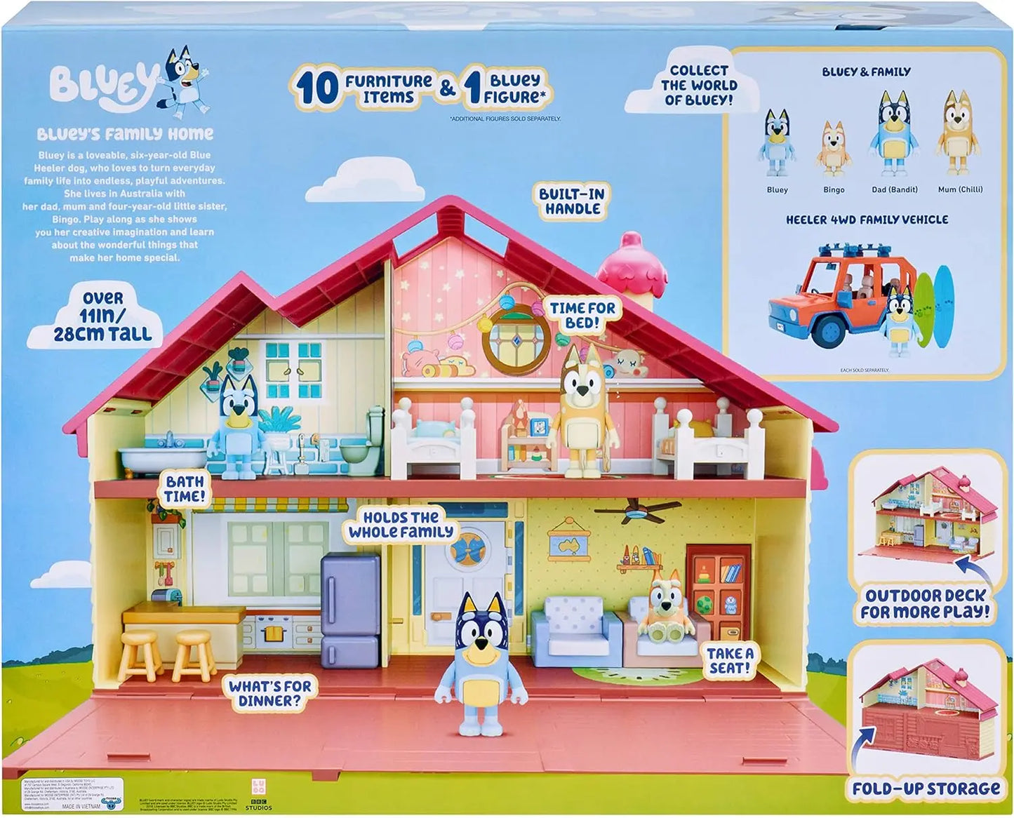 jouet La maison de Bluey amazon