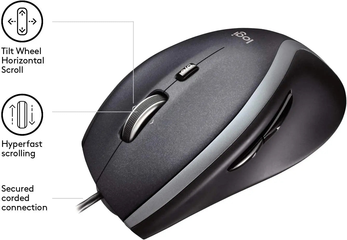 Souris et trackballs Logitech 910-003726 M500 Souris filaire (reconditionnée) LOGITECH