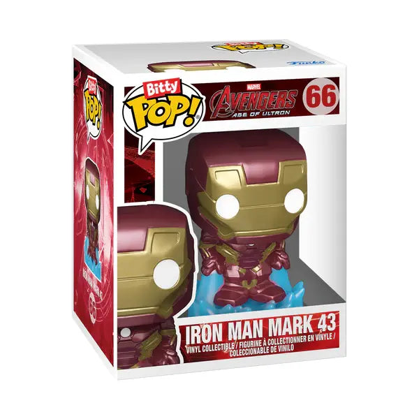 figurine pop Marvel : Infinity Saga - Bitty Pop! Bot - Hulkbuster with Iron Man 889698836456 POP