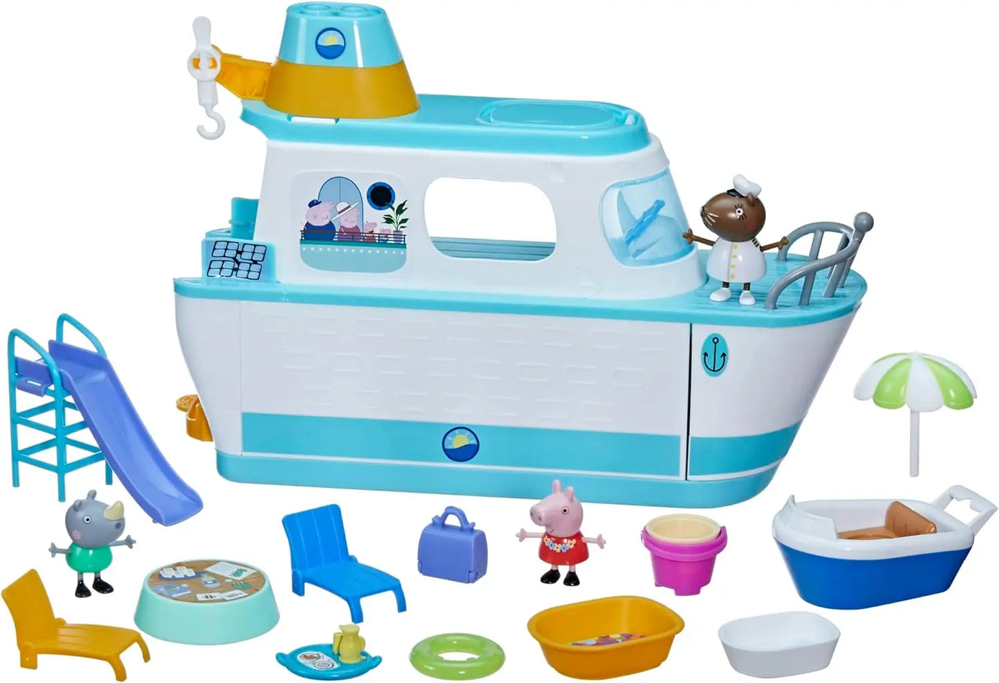 jouet Peppa Pig Le bateau de croisière de Peppa Peppa Pig