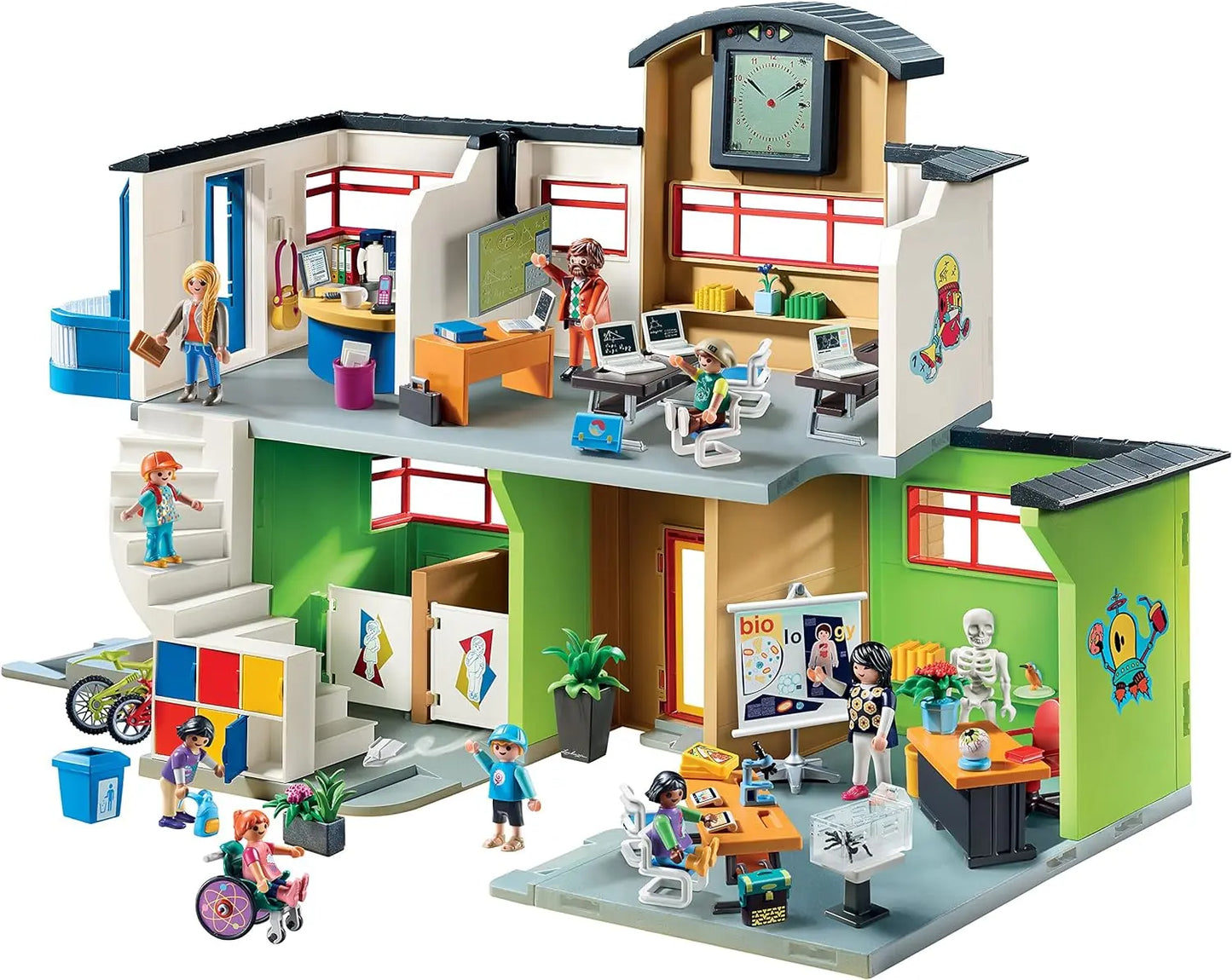 playmobil Playmobil 9453 Ecole aménagée playmobil