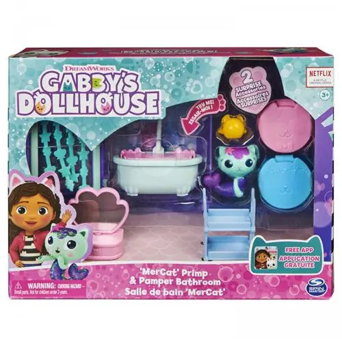 Gabby et la Maison Magique - Gabbys Dollhouse - 2 FIGURINES ET ACCE