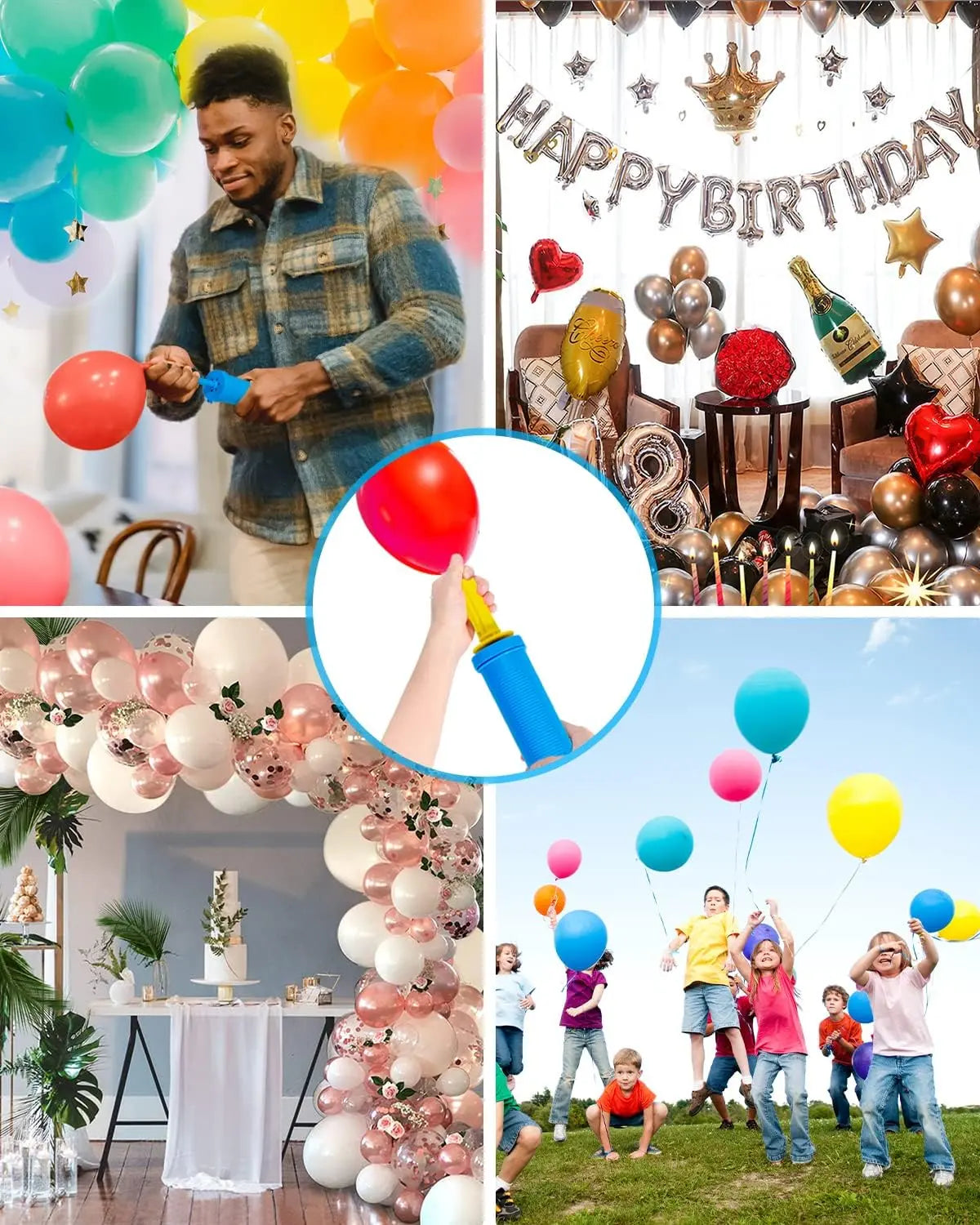 pompe Pompe à Ballon,Pompe à Ballon à Main TECIN HOLDING