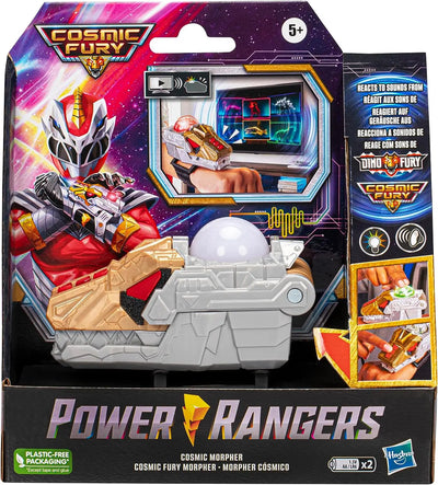 jouets pour enfant Power Rangers PRG Woodland, 5 ans et plus, inclus Cosmic Morpher et instructions Hasbro