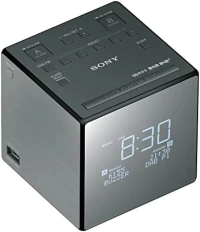 Speakers Sony XDR-C1DBP Radio/Radio-réveil Compatible Radio AM/FM et Radio Numérique DAB/DAB+ sony