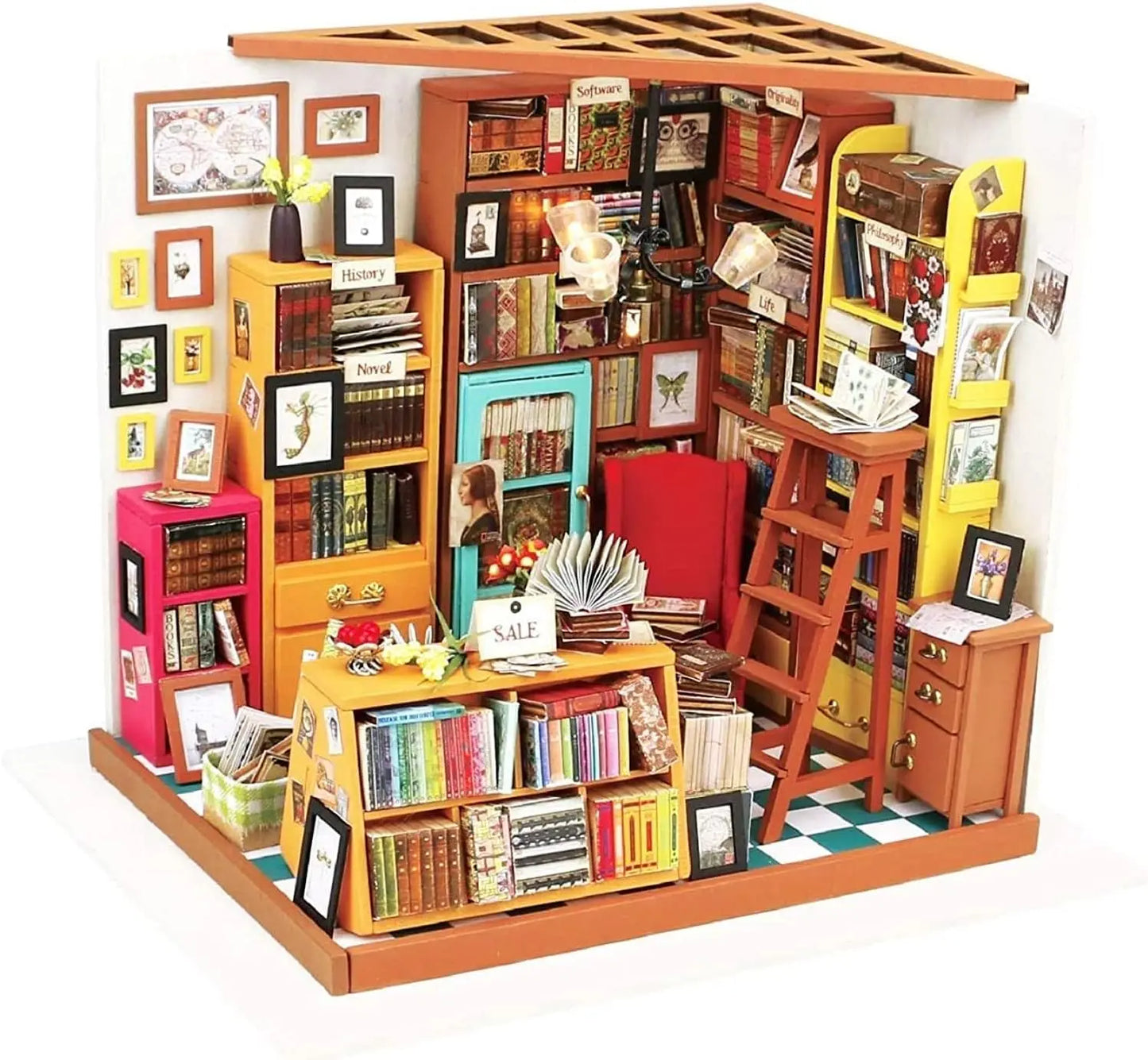 jouet pour enfant Robotime- Sam modèles de Construction, DG102 ROBOTIME