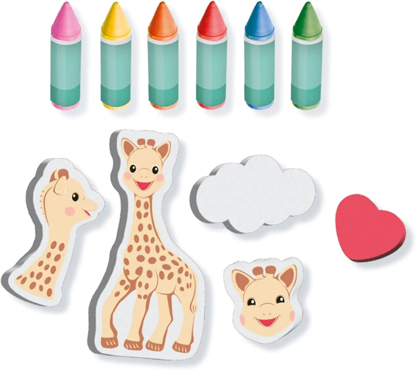 marqueur pour tableau SES CREATIVE Crayons de couleur pour le bain TECIN HOLDING