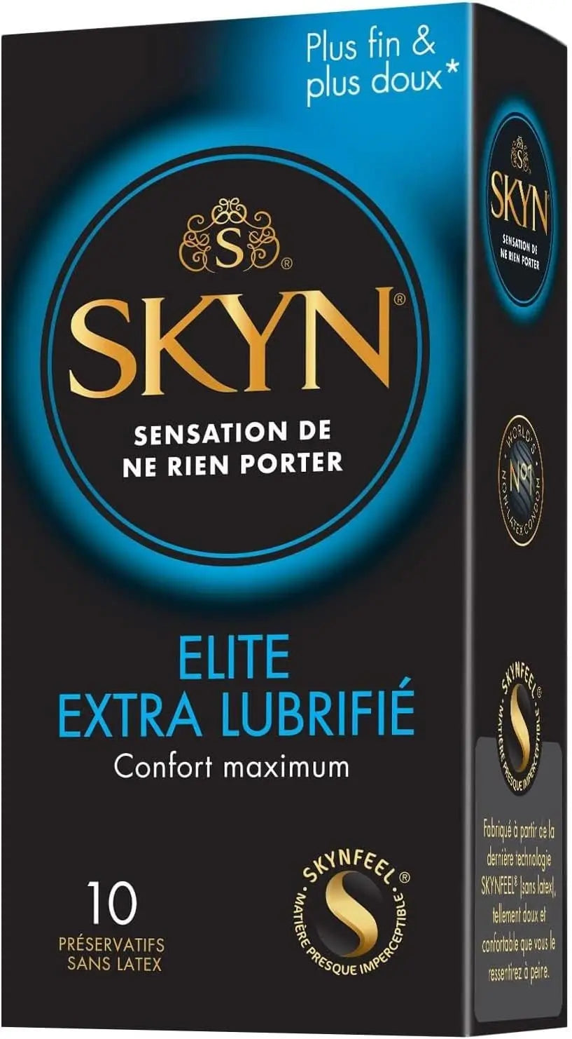 SKYN Lot de 10 Préservatifs Skynfeel Extra Lubrifié PHILPS