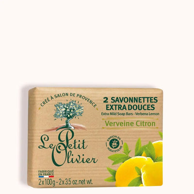 Savon solide parfum verveine et citron LE PETIT OLIVIER LE PETIT OLIVIER
