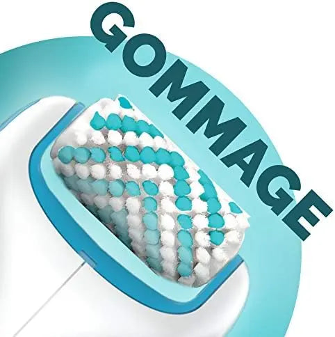 Scholl Rouleau gommage peau sèche pieds & jambes - Velvet Smooth - La boîte de 2 rouleaux Scholl