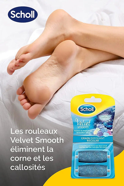 Scholl Rouleaux de Remplacement Grain Exfoliant pour Râpe Pieds x2 LEGO