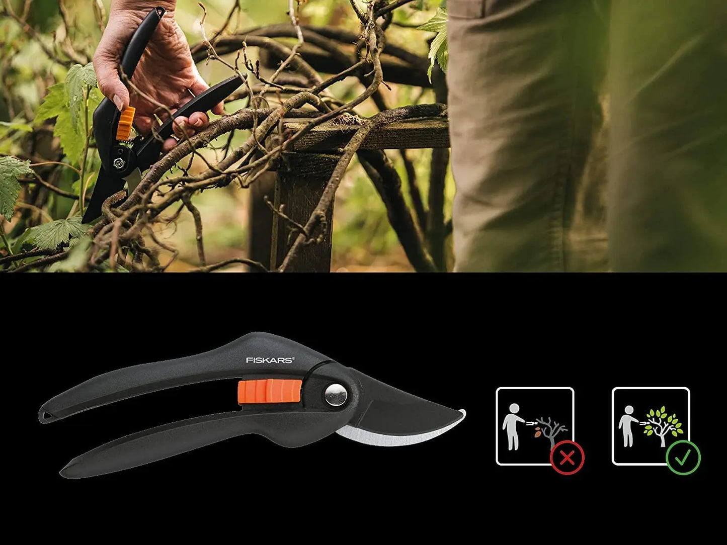 Sécateur Fiskars SingleStep 111260 208 mm Bypass 1 pc(s) Bosch