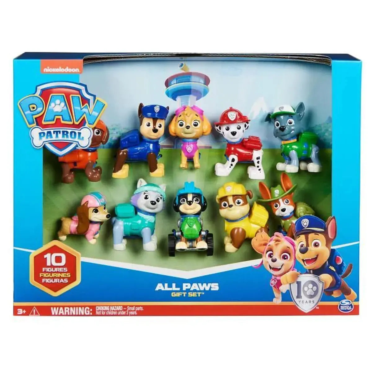 Figurines jouets Spin Master La Pat' Patrouille Multipack 10 Figurines pat patrouille